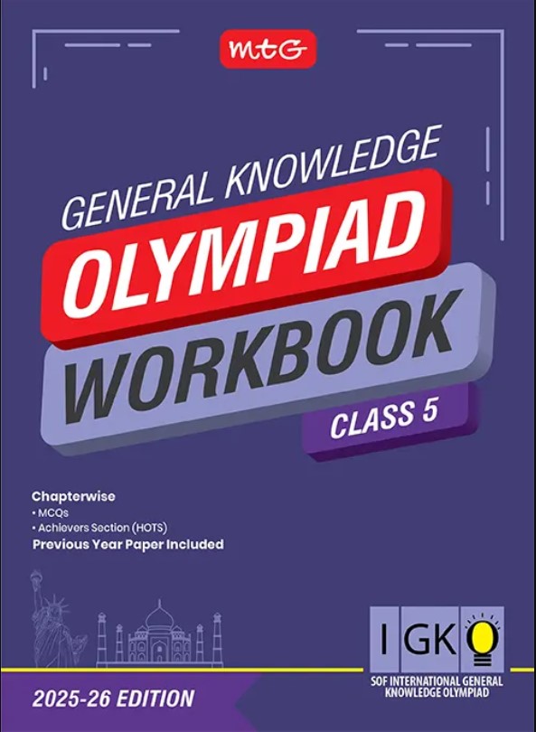 MTG International General Knowledge Olympiad (IGKO) Workbook for Class 5 - SOF Olympiad Preparation Books | 2025-2026 Edition